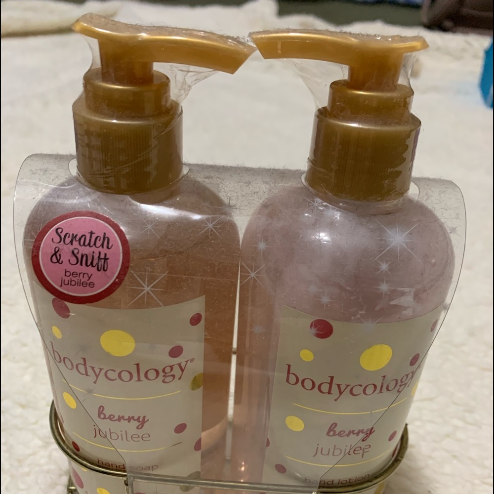 Hand soap and Hand lotion